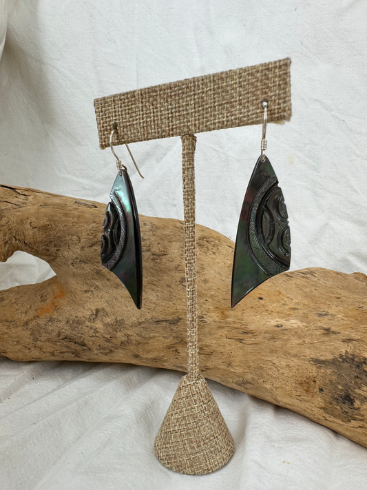 Boucles d'oreilles Nacre Basic Relief